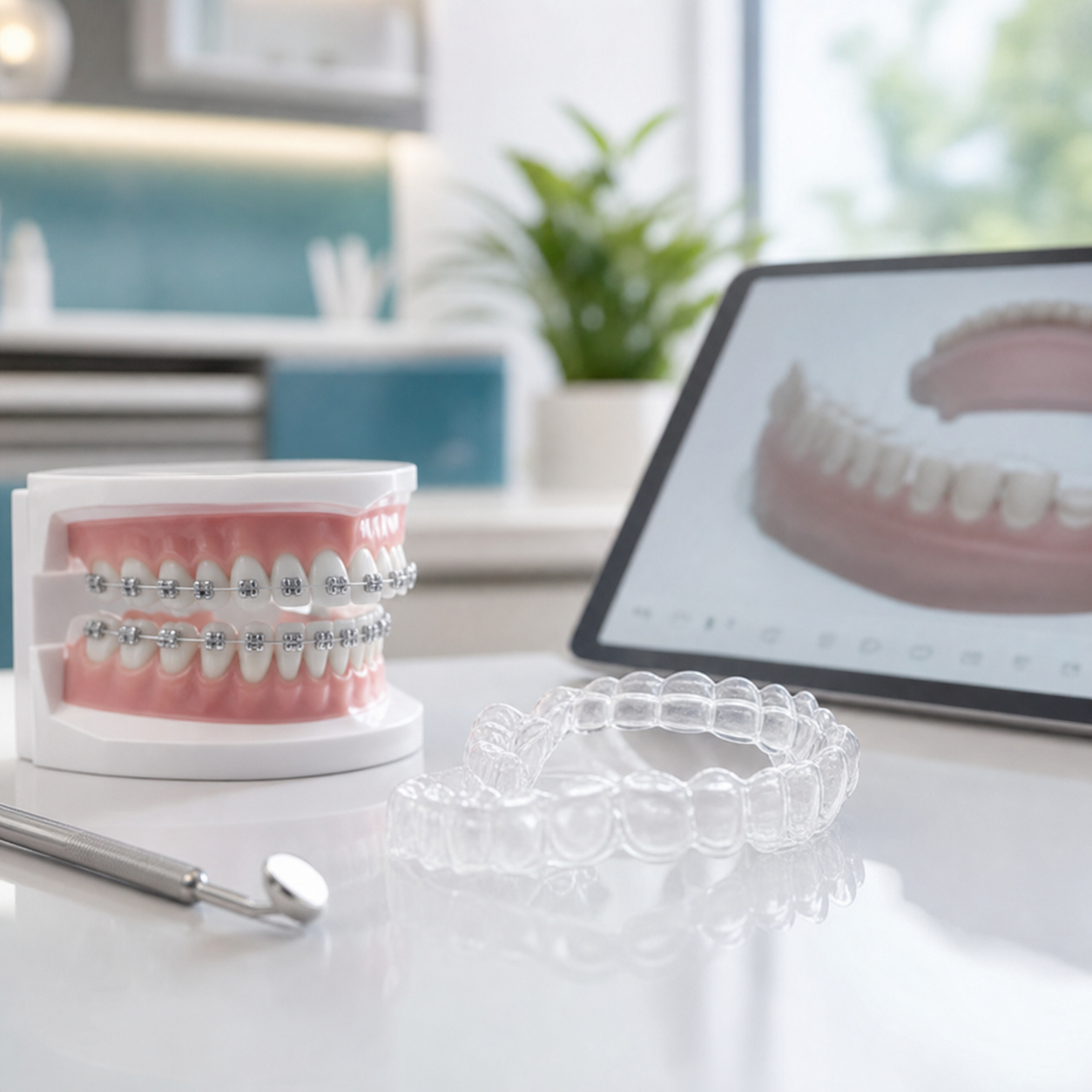 Orthodontic aligners and braces treatment at Dental Select Pattaya
